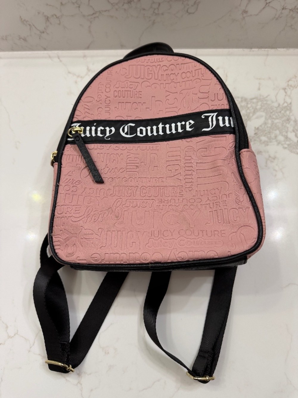 JUICY COUTURE SMALL PINK BACKPACK